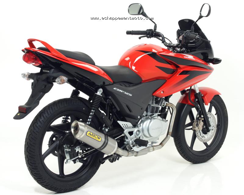 echappement moto HONDA CBF 125 ARROW 2